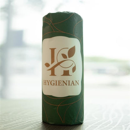 Hygienian 100% Bamboo Paper Towels – 24 Rolls, 2-Ply, Tree-Free, Compostable & Plastic-Free – Eco-Friendly, Sustainable, Strong & Absorbent Kitchen Paper Towels – Natural Bamboo Disposable Towels